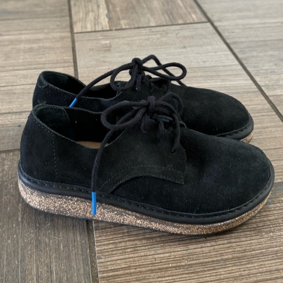 Birkenstock Gary Kids Suede Leather sneakers size 11 - Picture 4 of 9